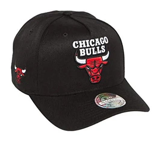 Mitchell & Ness Chicago Bulls INTL132 110 Curved Eazy NBA Flexfit Snapback Cap One Size