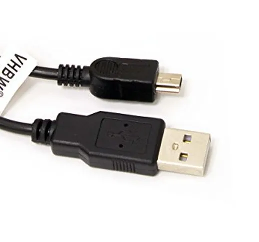 vhbw USB Cavo dati compatibile con Sony Playstation Portable PSP-1000, PSP-1004, PSP-2000,...