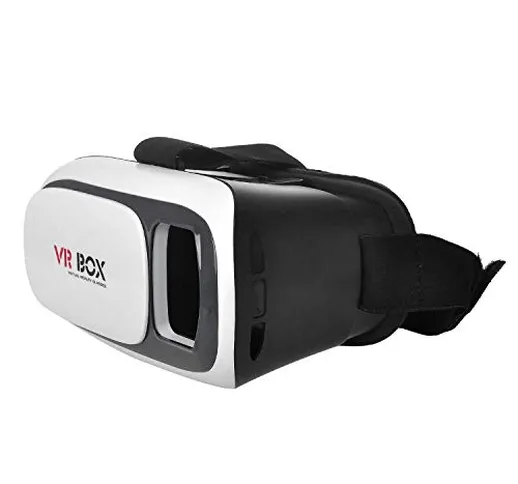 Craftphono Occhiali VR per Tutti Gli Smartphone Fino a 6 Pollici Apple iPhone 7/8 / 8+ / X...