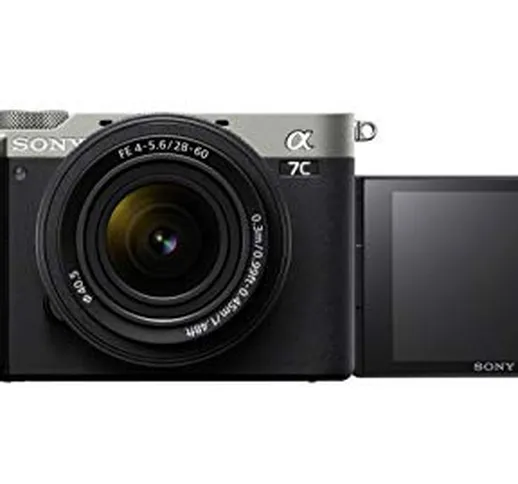 Sony Alpha 7 C - Fotocamera Digitale Mirrorless Full-frame, compatta e leggera, a obiettiv...
