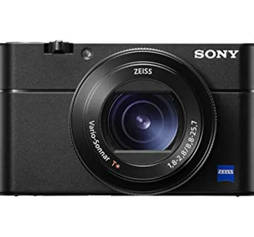 Sony RX100 V Fotocamera Digitale Compatta, Sensore da 1.0'', Ottica 24-70 mm F1.8-2.8 Zeis...