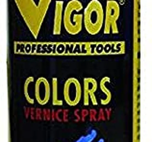 Vigor 3365054 - Vernice Spray, Antiruggine Grigio, 400 ml
