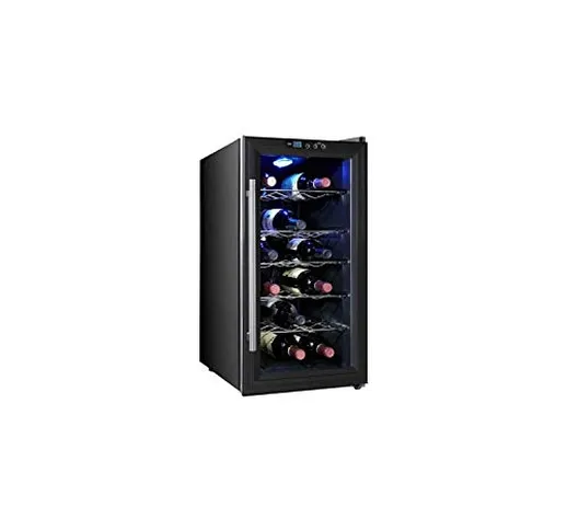 Caviss SP118 CFE Libera installazione Cantinetta vino con compressore Nero 18bottiglia/bot...