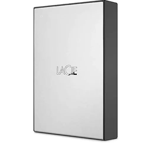 LaCie USB 3.0 Drive, 4 TB, Hard Disk Esterno Portatile, USB 3.0, 6,3 cm, per Mac, PC, Xbox...