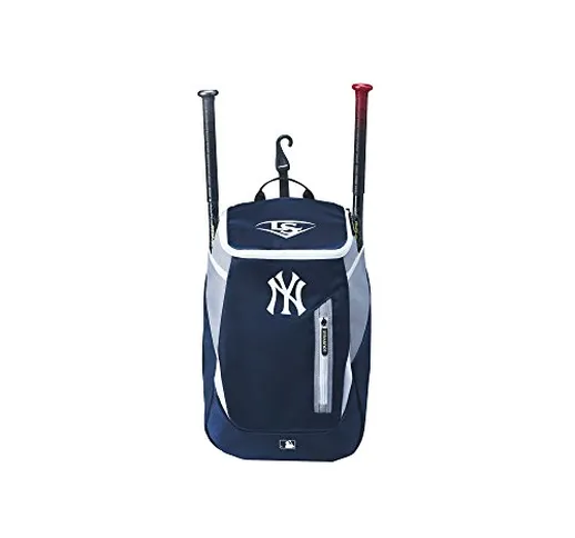 Wilson MBL Series 3 Stick Pack NYY, Borsa da Baseball Unisex – Adulto, Navy/Charcoal