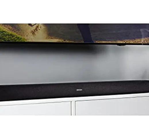 Denon DHT-S216 2.1 TV Soundbar con subwoofer integrato, Bluetooth, HMDI ARC, 4K UHD, Dolby...