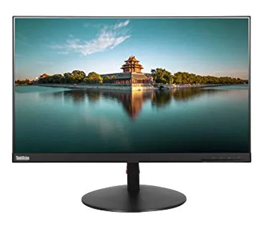 Lenovo ThinkVision T24i-10 Monitor, Display 23,8"Full HD IPS,Bordi ultrasottili, Risoluzio...