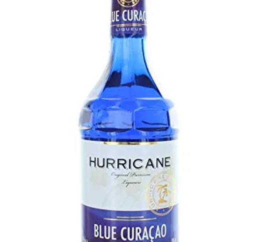 Blue Curacao Liqueur Hurricane24% vol Cl 70 Dilmoor
