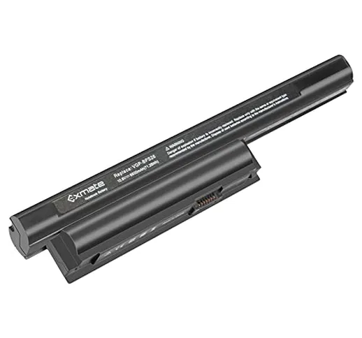 Exmate 6600mAh VGP-BPS26 VGP-BPS26A VGP-BPL26 Batteria per Sony Vaio PCG-71811M PCG-71911M...