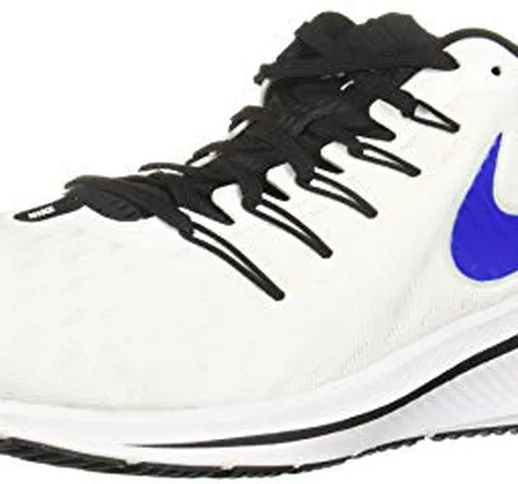 Nike Air Zoom Vomero 14, Scarpe da Running Uomo, Bianco (White/Racer Blue/Platinum Tint/Bl...