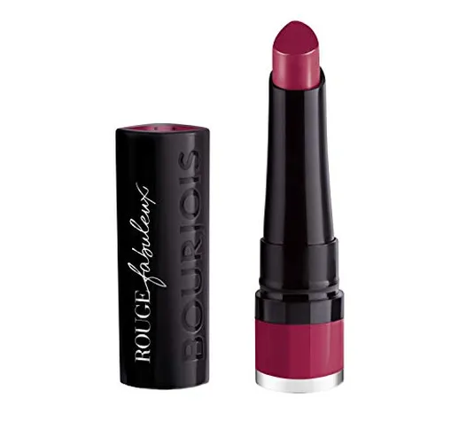 Bourjois Rouge Fabuleux Rossetto Stick a Lunga Durata Effetto Satinato, 14 Clair de Plum