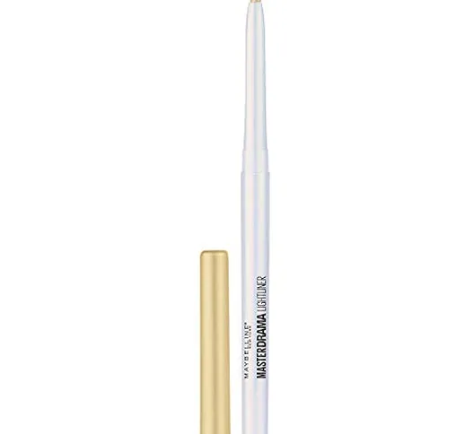 Maybelline New York Matita Occhi Illuminante Master Drama Lightliner a Lunga Tenuta, 15 Ra...