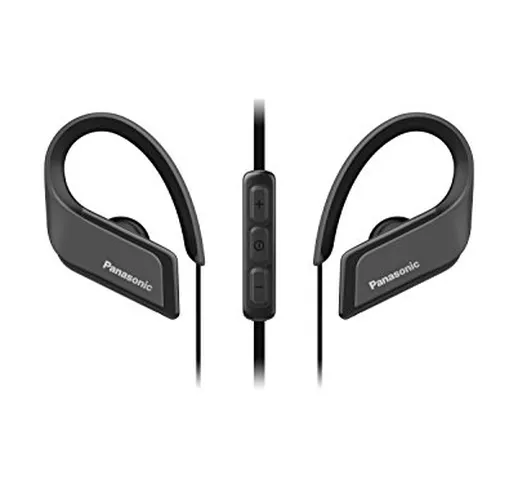 Panasonic RP-BTS35 Cuffie Sport Bluetooth Design Ergonomico, Suono Dinamico e Bassi Potent...