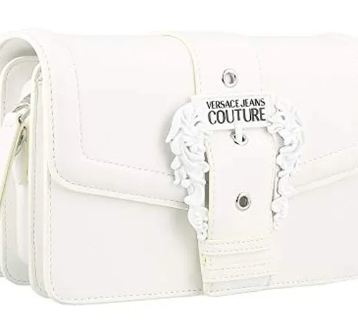 Versace Borsa Jeans Couture tracolla E1VVBBF1 71408 003 bianco