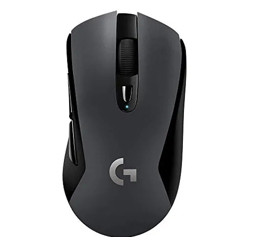 Logitech G603 LIGHTSPEED Mouse Gaming Wireless, Bluetooth o 24GHz con Ricevitore Unifying...