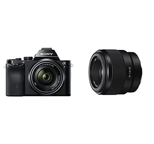 Sony Alpha 7K Kit Fotocamera Digitale Mirrorless Con Obiettivo Intercambiabile Sel 28-70Mm...