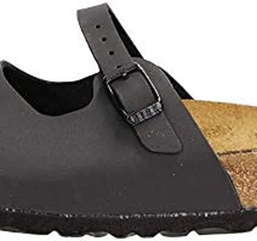 Birkenstock Maria BS Black ZABOT con Cinturino (39 EU)