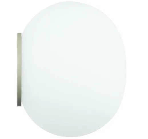 Flos Mini GLO Ball C/W EU-SA BCO - Lampada a sfera, in vetro, 1 pezzo, colore bianco