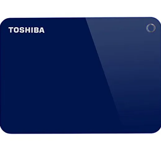 Toshiba Canvio Advance 6,3 cm USB 3.0 hard disk esterno portatile 2 TB, Blu