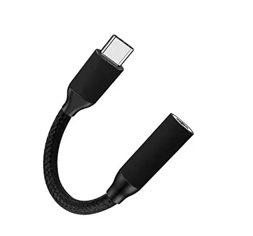 Rpanle Adattatore USB C a Jack 3.5 mm, Adattatore USB Type-C Connettore Jack da 3,5mm per...