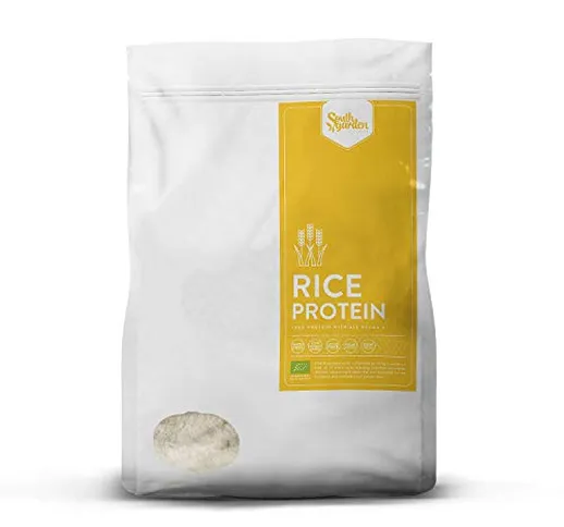 Proteine di Riso in Polvere BIO 1 Kg | SOUTH GARDEN | 82% di Proteine Vegetali | Alto cont...