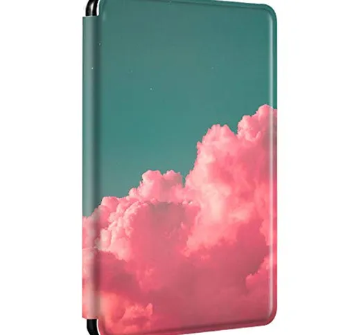 Cover Kindle Paperwhite 2018 2020 Edizione Custodia Pelle Silicone Flip Pattern Case Autom...