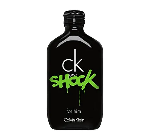 Ck one shock uomo di Calvin Klein - Eau de toilette Edt - Spray 200 ml.