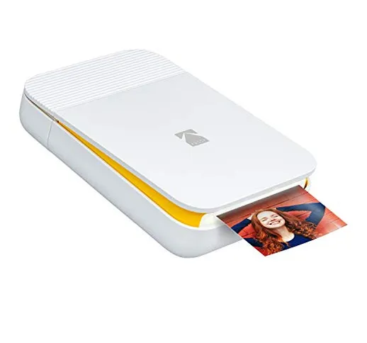KODAK Smile Stampante Digitale Istantanea, Mini Stampante Bluetooth Pop-Open per iOS e And...