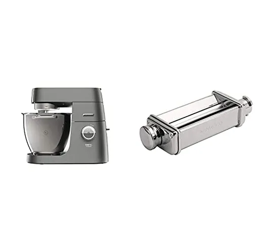 Kenwood Kvl8300S Impastatrice Planetaria Chef Titanium System Pro, Robot Da Cucina Mixer,...