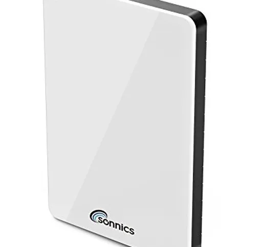 Sonnics - Hard disk esterno con porta USB 3.0, trasferimento dati super veloce, per utiliz...