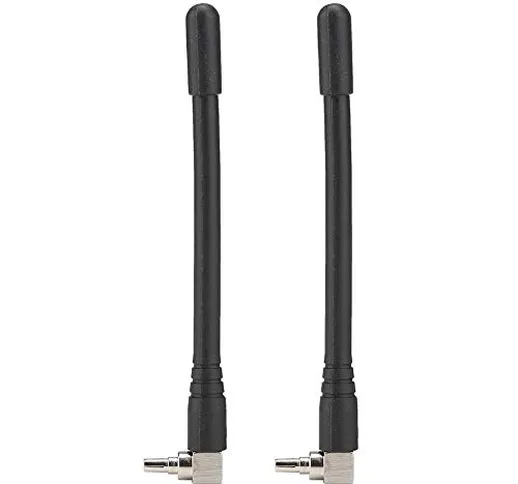 2 Pezzi Antenna LTE 3G / 4G 3DBi con Connettore CRC9 Adatto per Huawei E3372 E8372 E353 E3...