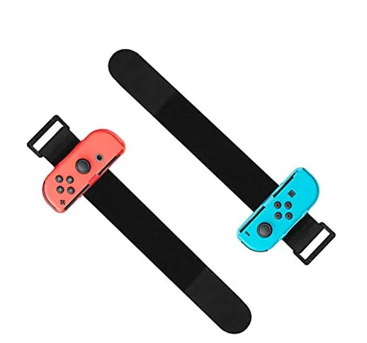 EEEKit Cinturini da Polso per Nintendo Switch Just Dance 2020 2019 Gioco, Cinturino Elasti...