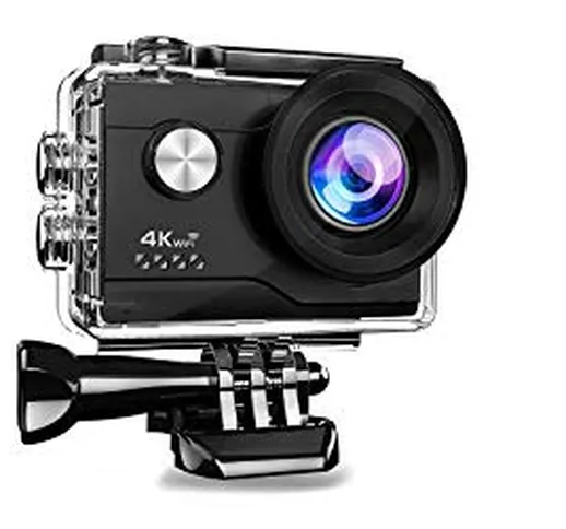 Generico PRO Cam Sport Action Camera 4K WiFi Ultra HD 16MP VIDEOCAMERA con Telecomando