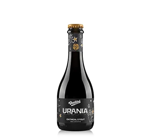 Birra Artigianale italiana Ventitré - Urania - Oatmeal Stout - Nera 5% - 33cl