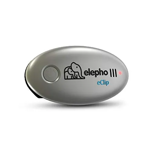ELEPHO Dispositivo Anti-Abbandono eClip per Seggiolino Auto - Connessione Bluetooth a Disp...