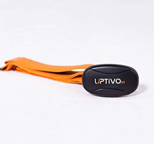 UPTIVO Belt M cardiofrequenzimetro da petto con trasmissione Bluetooth, ANT+ e 5kHz. Compa...