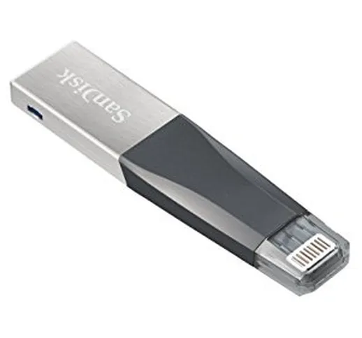 Sandisk IXpand Mini 64GB 64GB USB 3.0 (3.1 Gen 1) Type-A Grey,Silver USB flash drive - USB...
