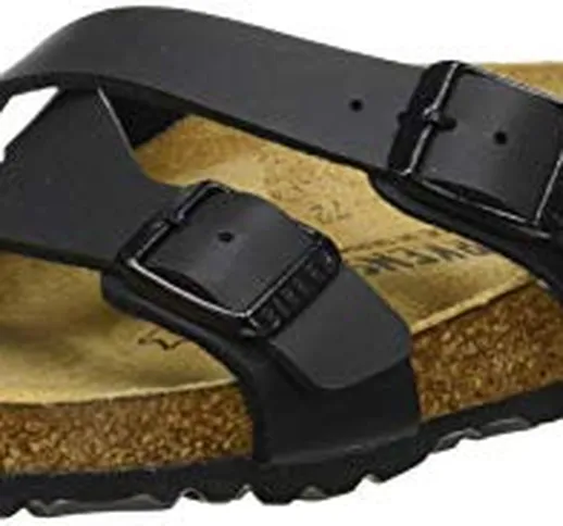 Birkenstock Mules Yao Balance Birko-Flor Noir, Sandali Donna, 38 EU Étroit