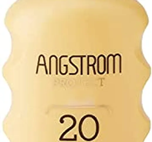 Angstrom Protect Latte Solare in Formato Spray, Protezione Solare Corpo 20+ con Azione Idr...