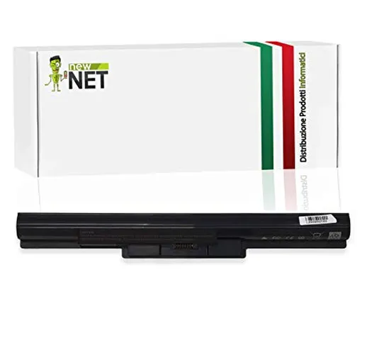 New Net Batteria Compatibile con Notebook Sony Vaio SVF152A27T SVF152A29M SVF152C29l SVF15...