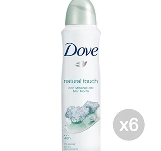 Set 6 DOVE Deodorante Spray 150 Natural Touch Verde Cura E Igiene Del Corpo