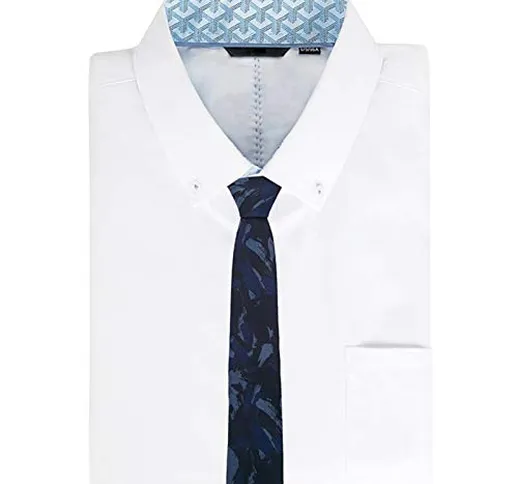 DXIUMZHP Cravatte Cravatta da Uomo Business Mimetica Regalo da Uomo alla Moda A Forma di F...