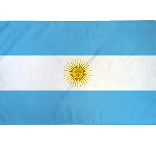 AZ FLAG Bandiera Argentina 150x90cm - Bandiera Argentina 90 x 150 cm