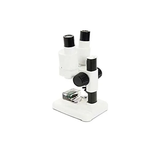 HYCQ Microscopio Bambini ottici Professionali Biologico Bambini Microscopio, 20 x Ingrandi...