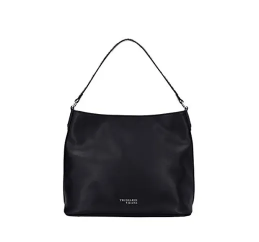 Trussardi Jeans 75B00917 Borsa a spalla Nero/biancoTU