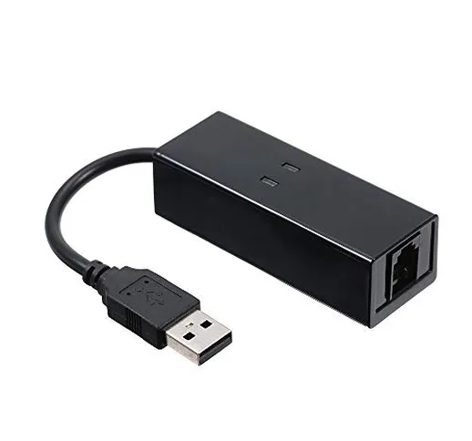 Entweg Connessione remota, Modem Esterno USB 56K V.92 V.90 per connessione remota per Win...