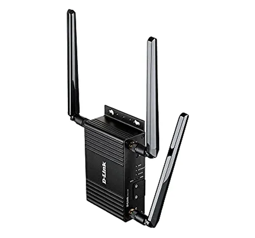 D-Link DWM-312W Router 4G LTE M2M, di alto livello industriale, Wi-Fi Mobile Dual SIM Cat4...