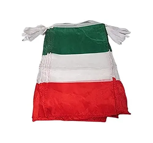 AZ FLAG Ghirlanda 12 Metri 20 Bandiere Italia 45x30cm - Bandiera Italiana 30 x 45 cm - Fes...