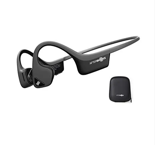 AfterShokz Trekz Air Open Ear Sport - Cuffie Bluetooth, con funzione ossea e custodia, wir...