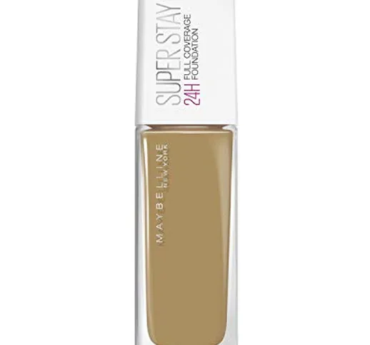 MAYBELLINE New York Super Stay 24H Fondotinta Liquido Lunga Tenuta, 34 Bronze, 30 ml